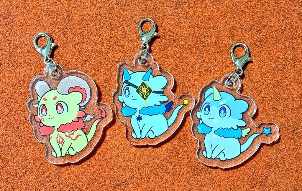 アクリルチャーム