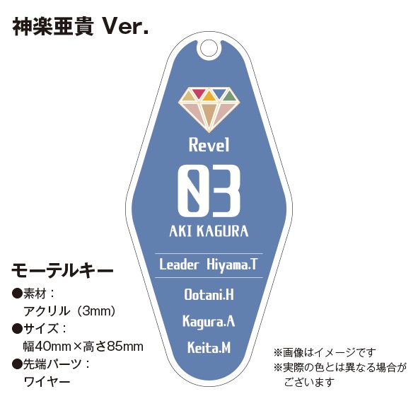 【サンプル】モーテルタグ(スタマイ★羽鳥・神楽)