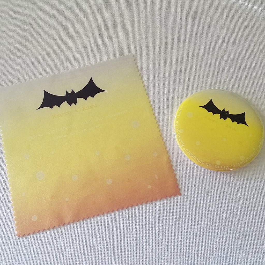 【匿配】めがね拭きと缶ミラーセット(あんスタ★薫イメージ)