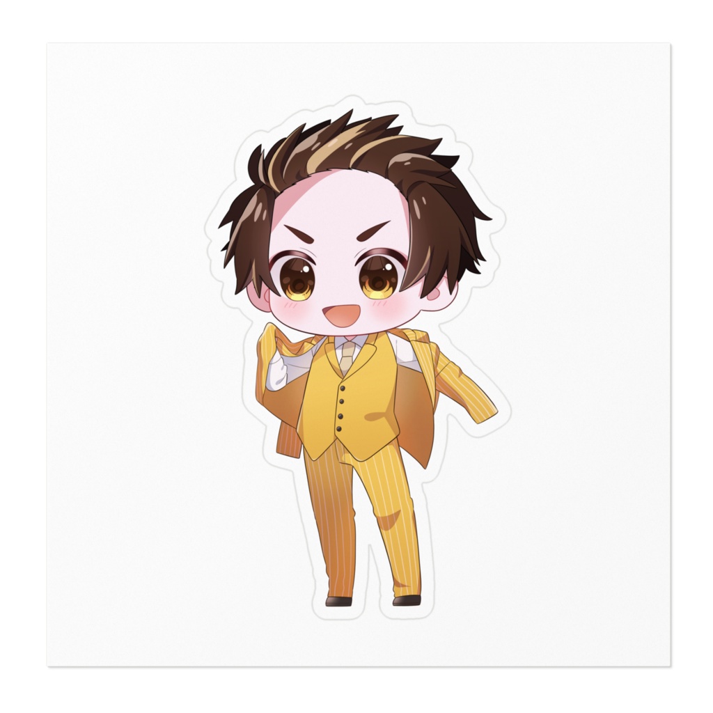 新衣装ちびキャラステッカー