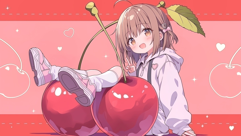 フリーBGM「さくらんぼの休日」配信・作業・勉強