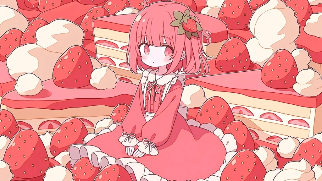 フリーBGM「ストロベリームース」配信・作業・勉強