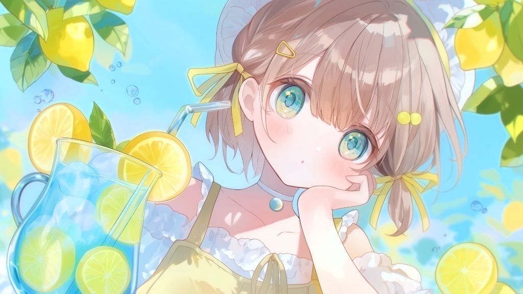 フリーBGM「夏色レモネード」配信・作業・勉強