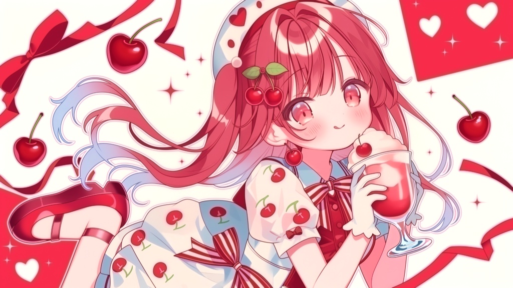 フリーBGM「きまぐれチェリーぽっぷ」配信・作業・勉強
