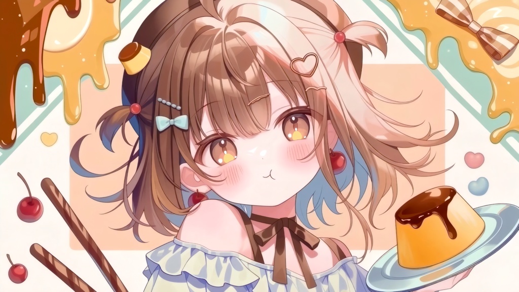 フリーBGM「とろけるキャラメルぷりん」配信・作業・勉強