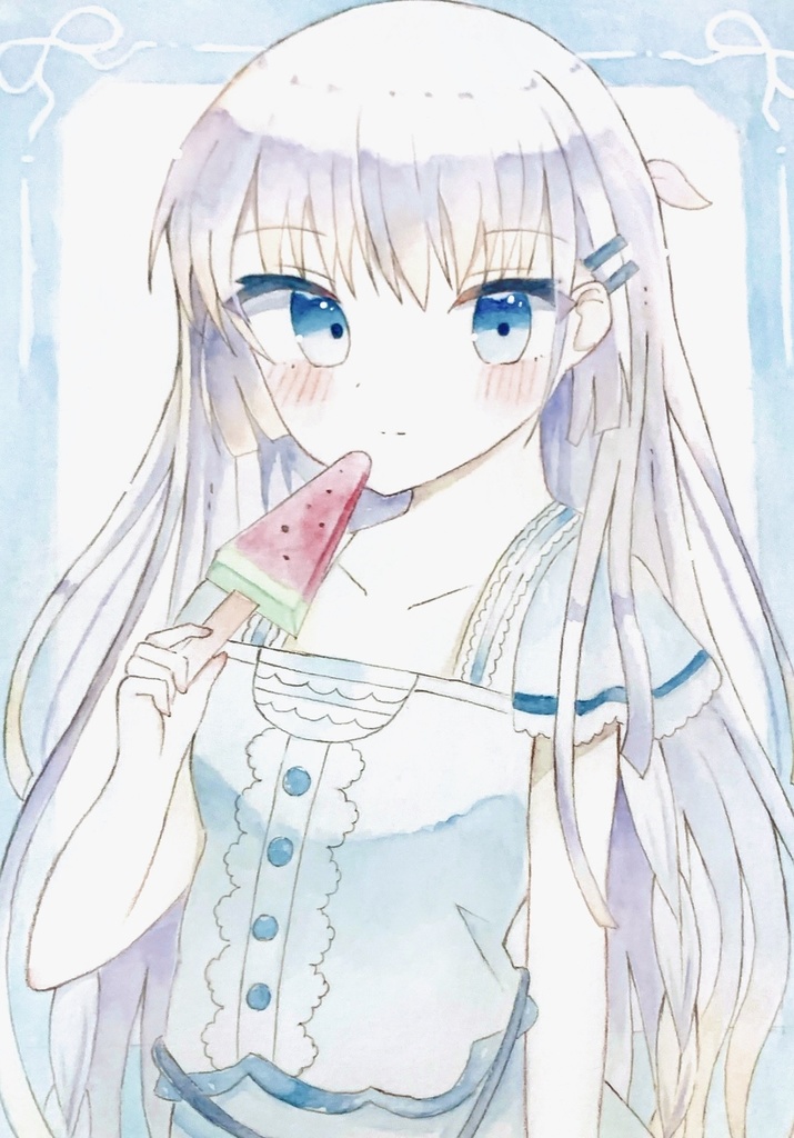 鳴瀬しろは/原画A5