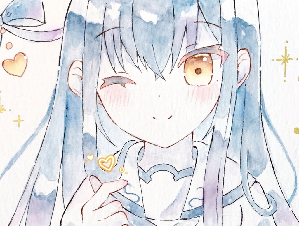 久島鴎/原画(L版)