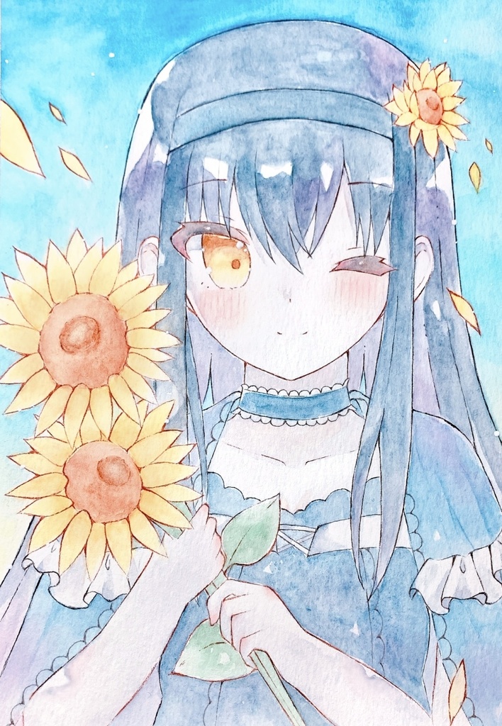 久島鴎/原画(A5)