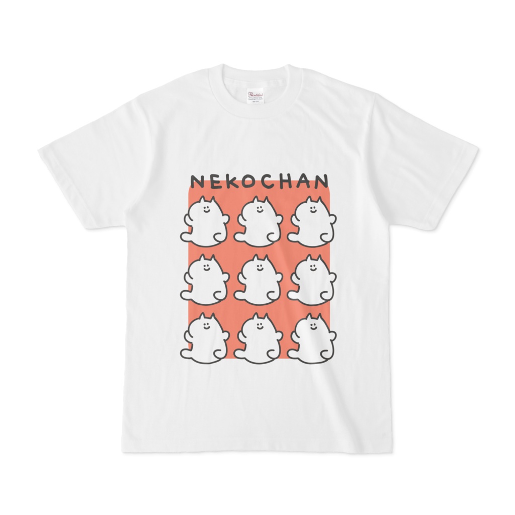 NEKOCHANティーシャツ あか