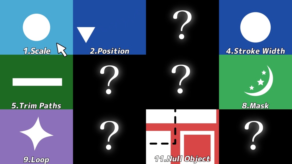 Motion Combo【After Effects学習用プロジェクトファイル】