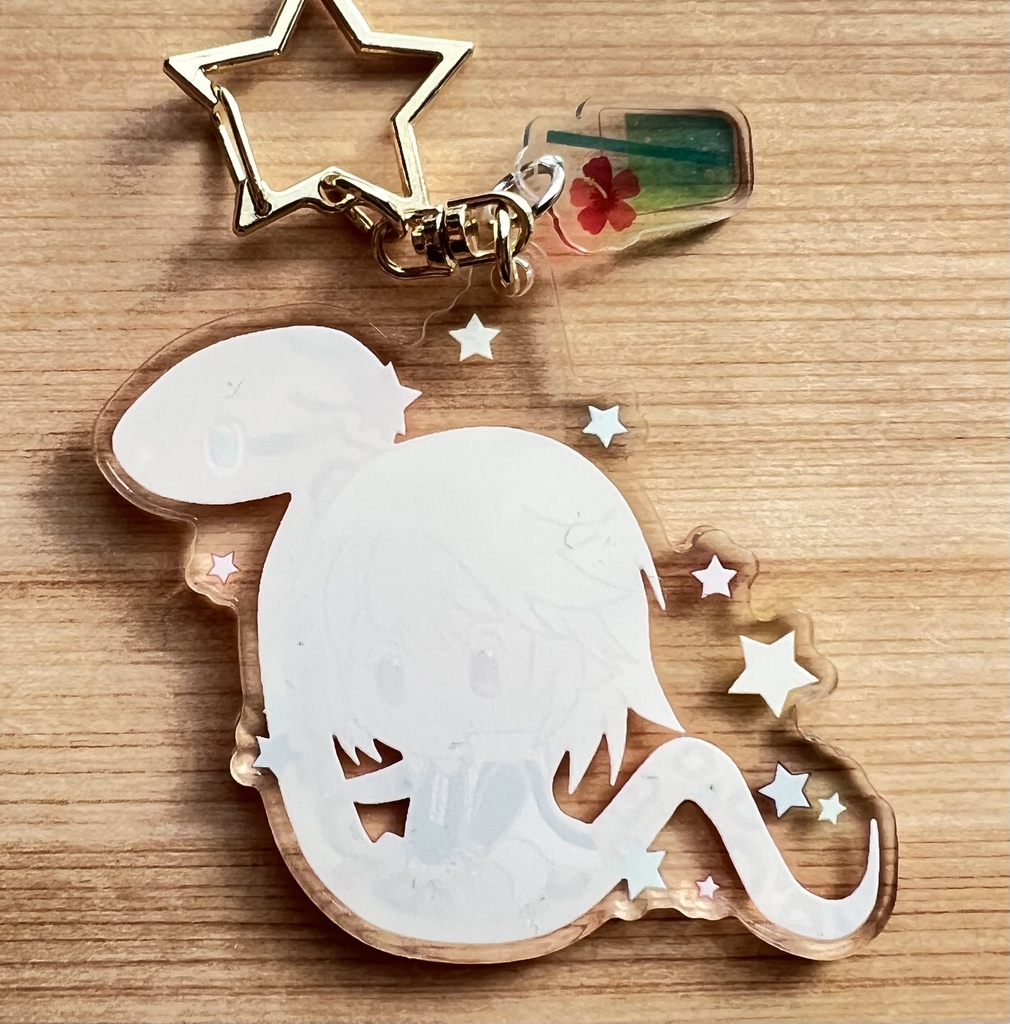 比嘉中アクリルキーホルダー