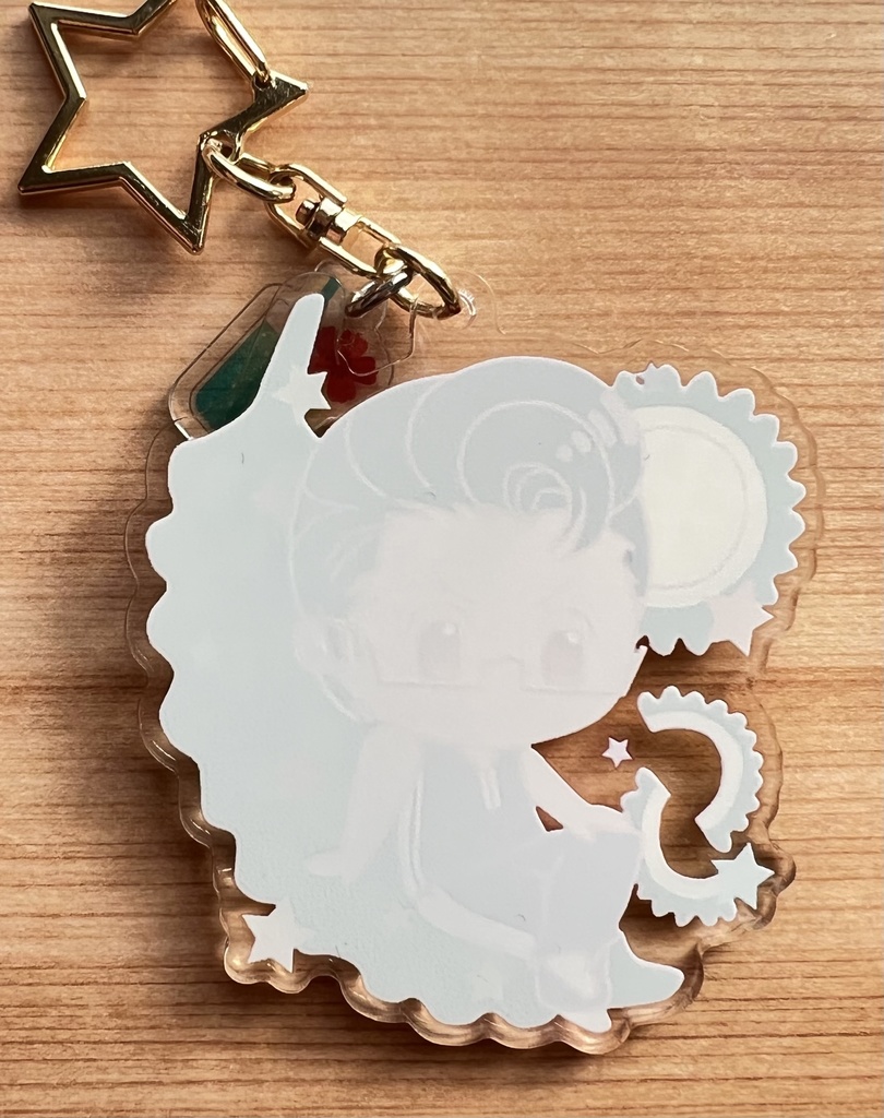 比嘉中アクリルキーホルダー