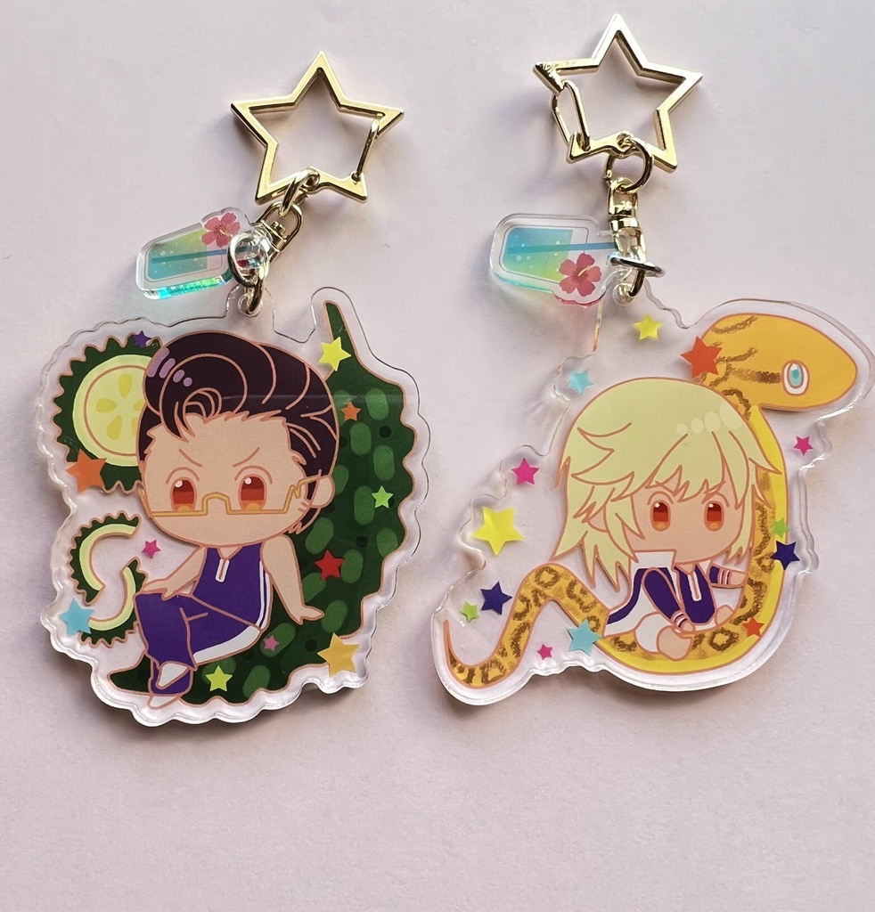 比嘉中アクリルキーホルダー