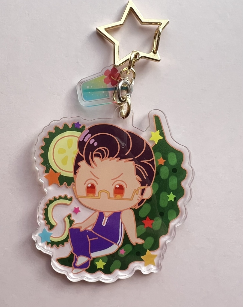 比嘉中アクリルキーホルダー