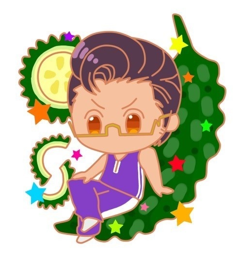 比嘉中アクリルキーホルダー