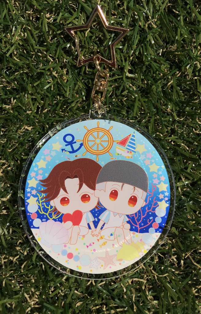 黄金ペア アクリルキーホルダー