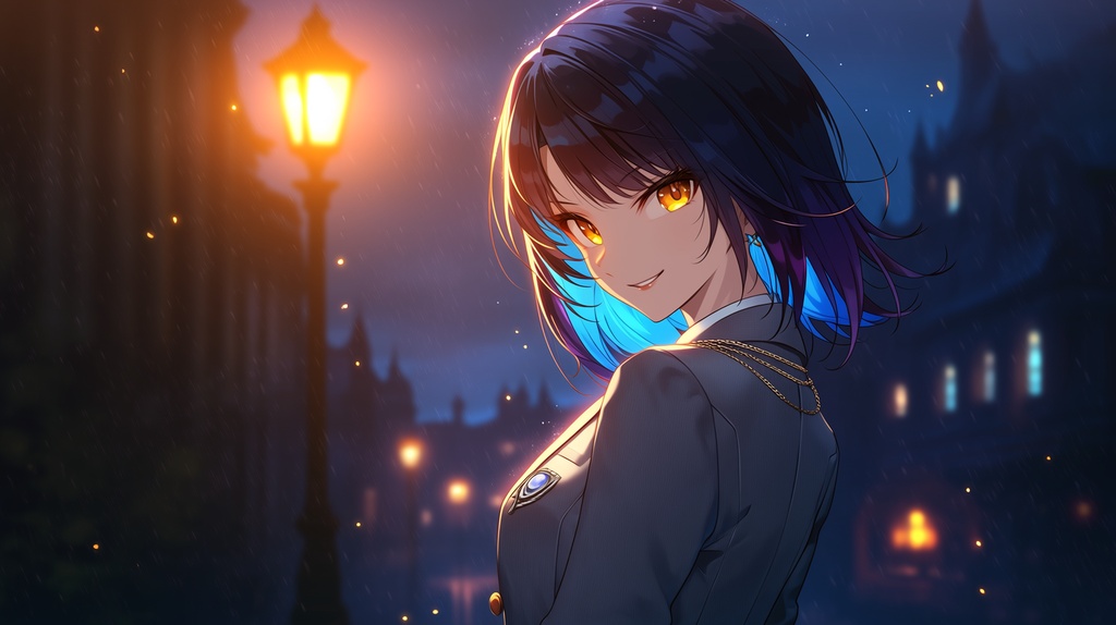 【無料版あり・表情15種】理知的な女性【黒髪】_立ち絵素材#16