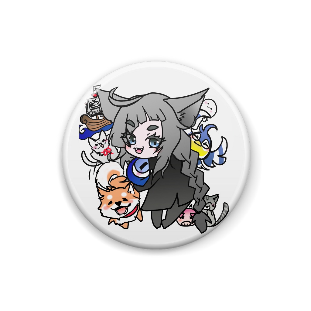 猫耳娘みんなｄｅ記念！缶バッチ☆彡