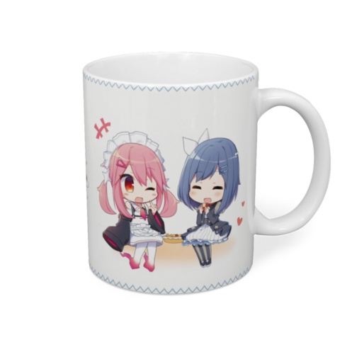 カコミラちゃんマグカップ