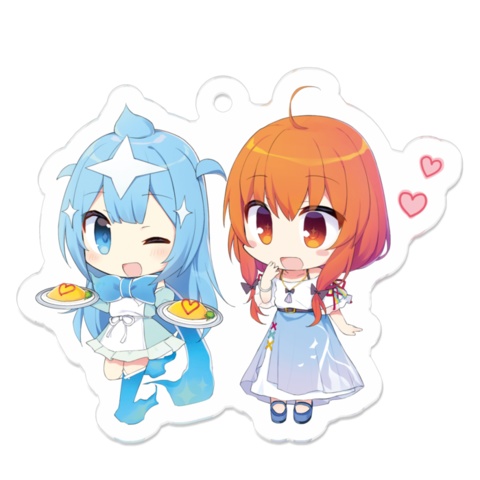 ルミザクロSDアクリルキーホルダー