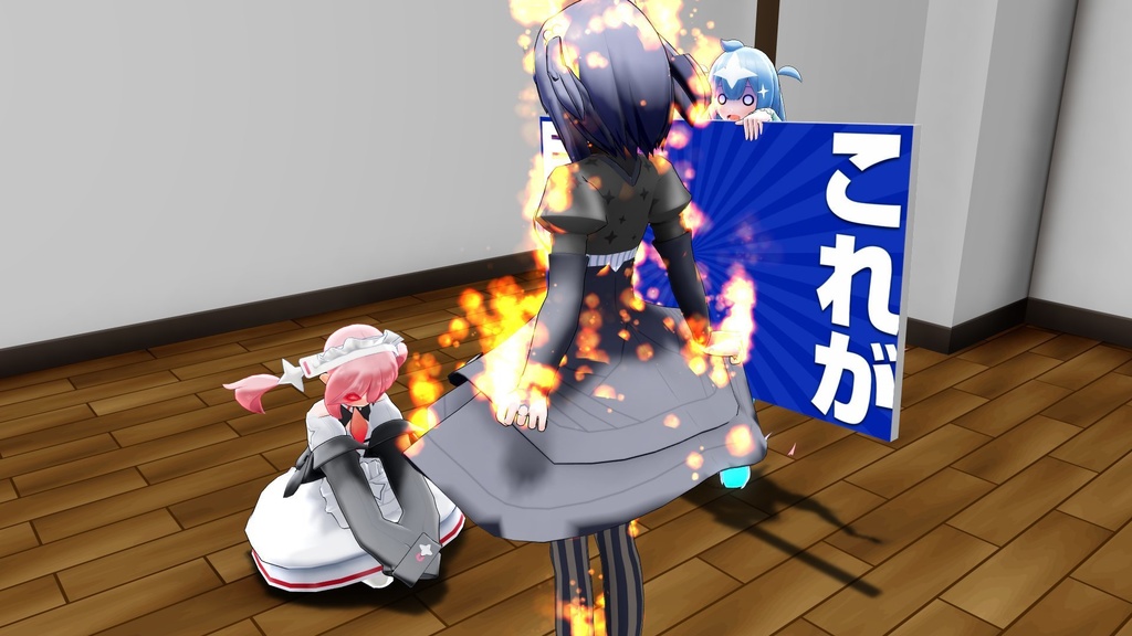 [無料pmx]ミライちゃん3Dモデル_すけ式v1.2 -  ユーステラ[U-Stella Inc.] - 3/3