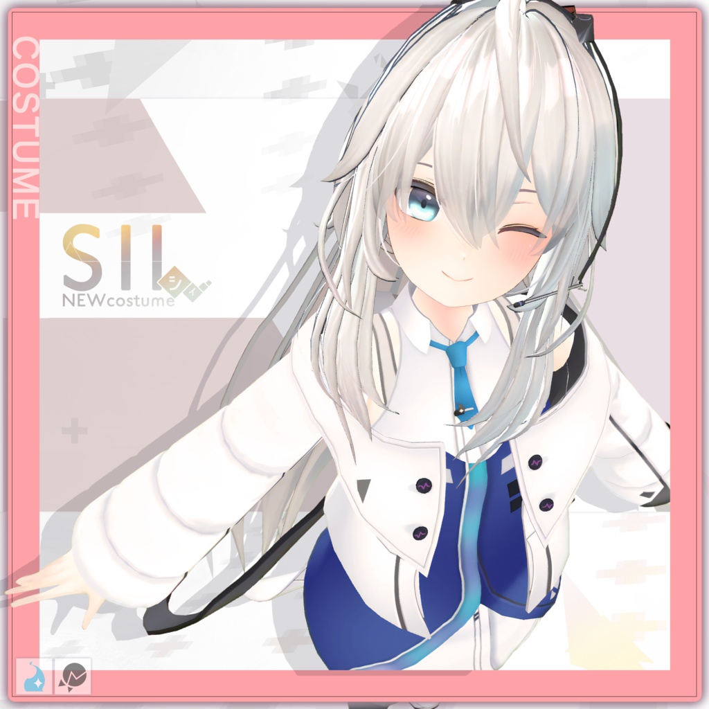 【For VRChat 3D Model】FEE&SII NEW Costume