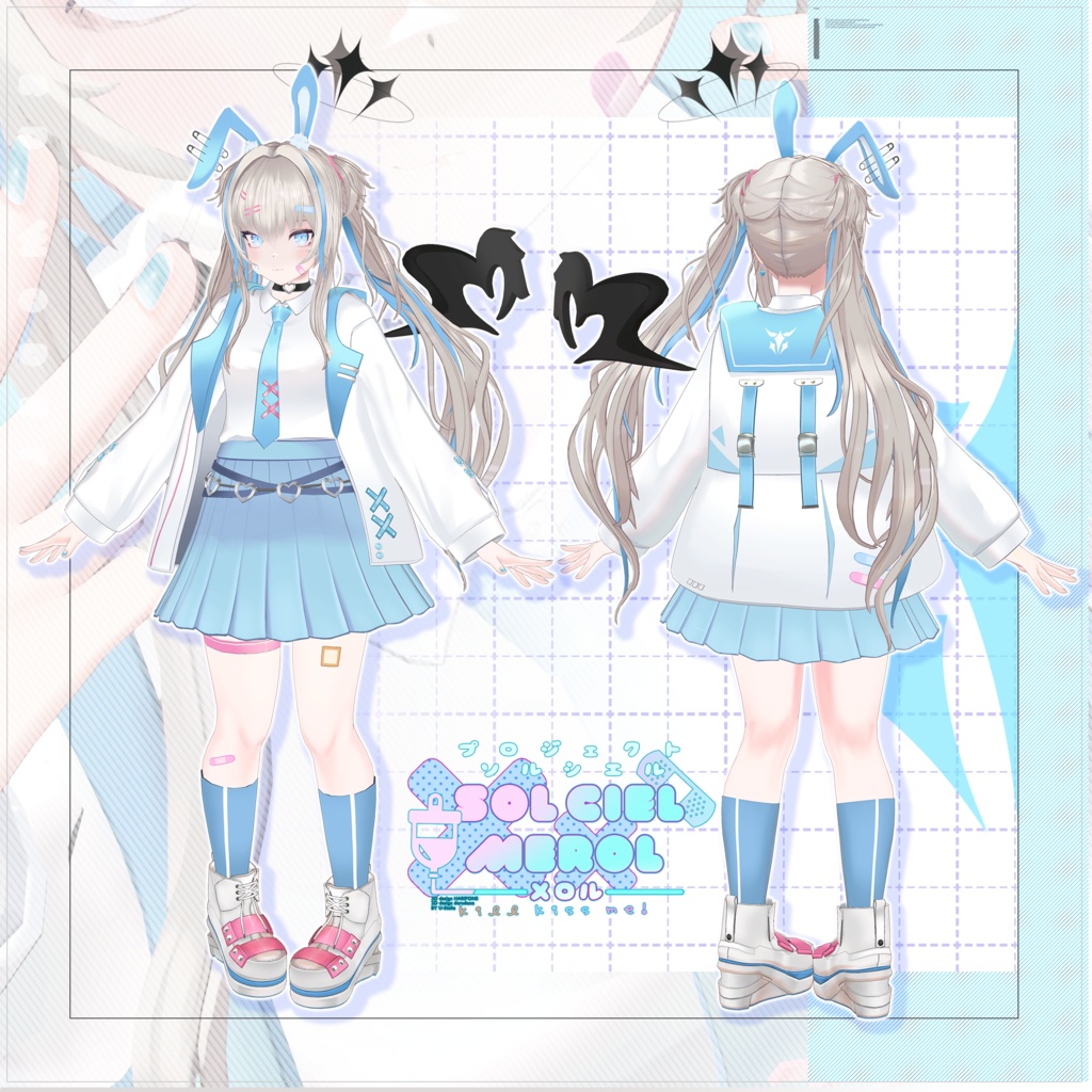 【メロル】 オリジナル3Dモデル