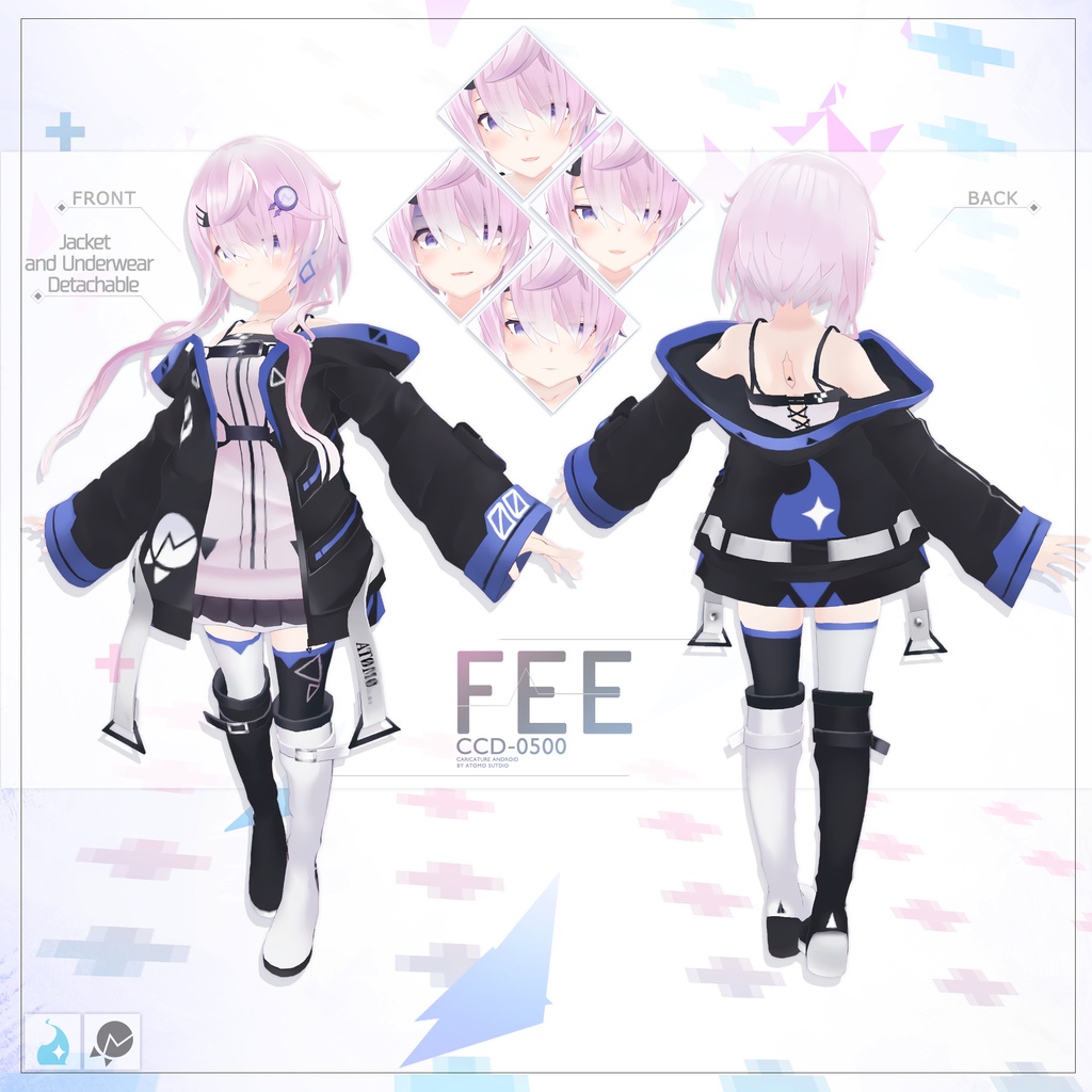 【フィー】オリジナル3Dモデル