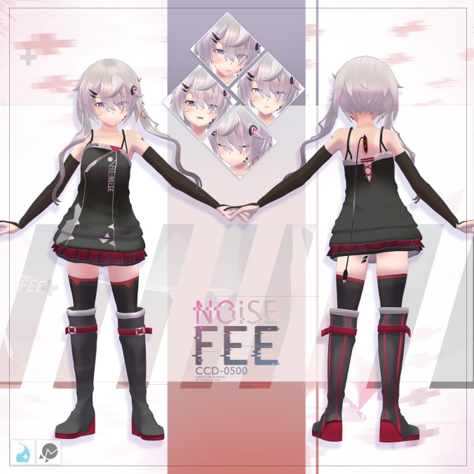 【フィーノイズ】オリジナル3Dモデル