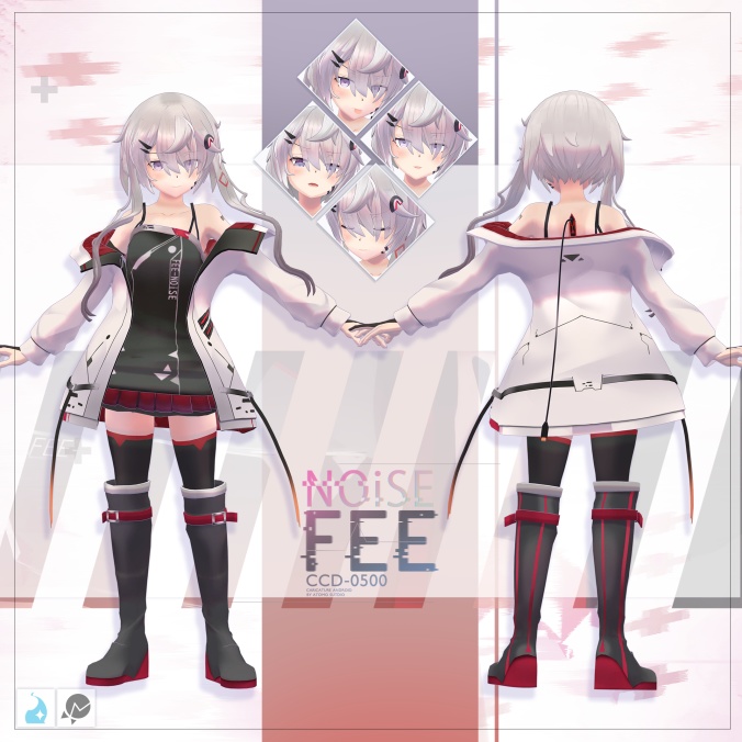 【フィーノイズ】オリジナル3Dモデル