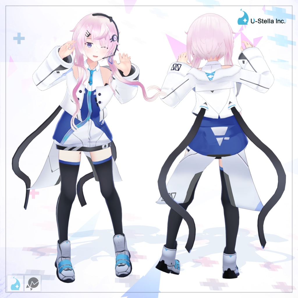 無料【二次創作用VRM3Dモデル】 NEW FEE