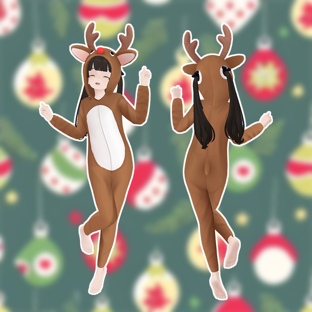 【Cygnet用】トナカイ着ぐるみ