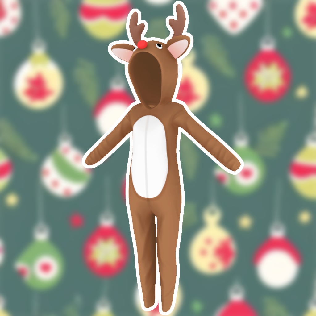 【Cygnet用】トナカイ着ぐるみ