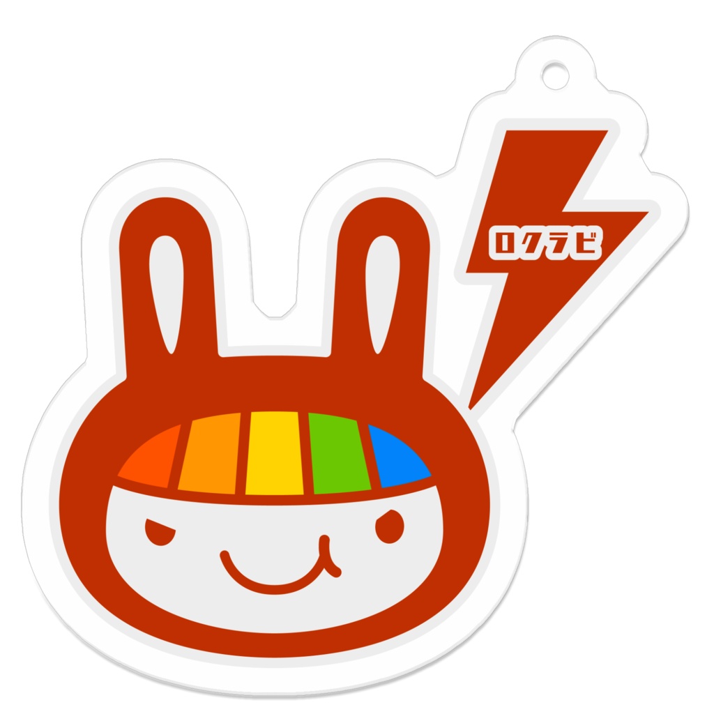 ロクラビ アクキー〈ブラック or レッド〉