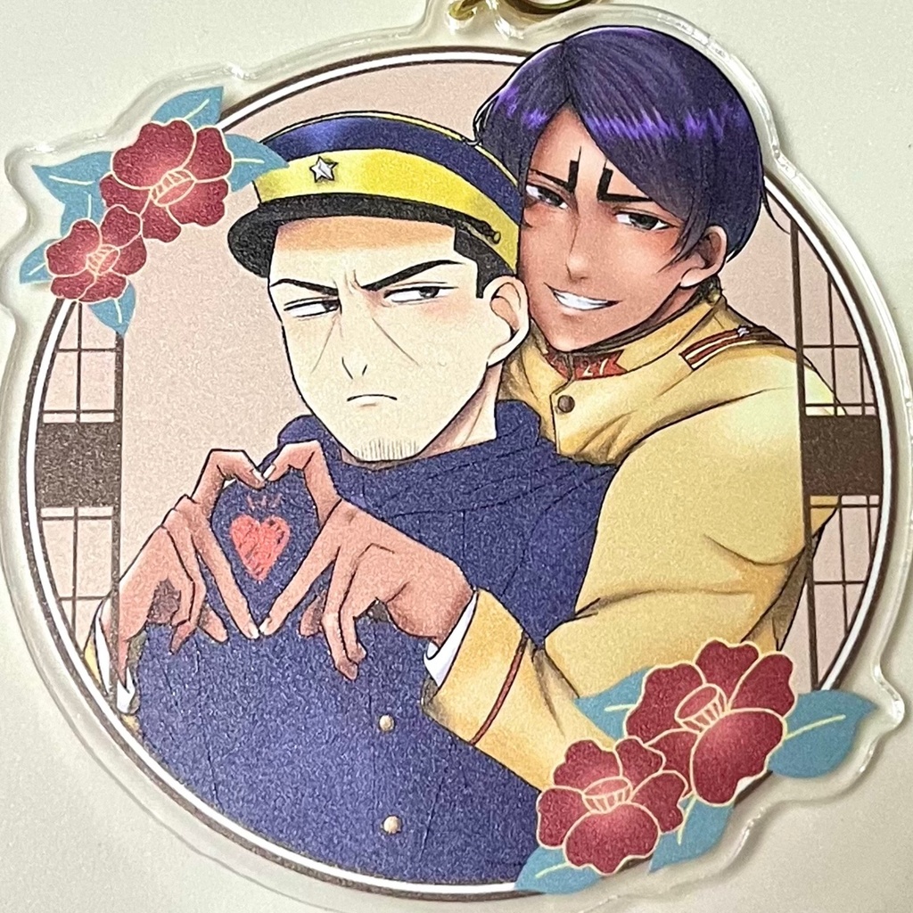 Love♡アクリルキーホルダー【ステッカー付き】