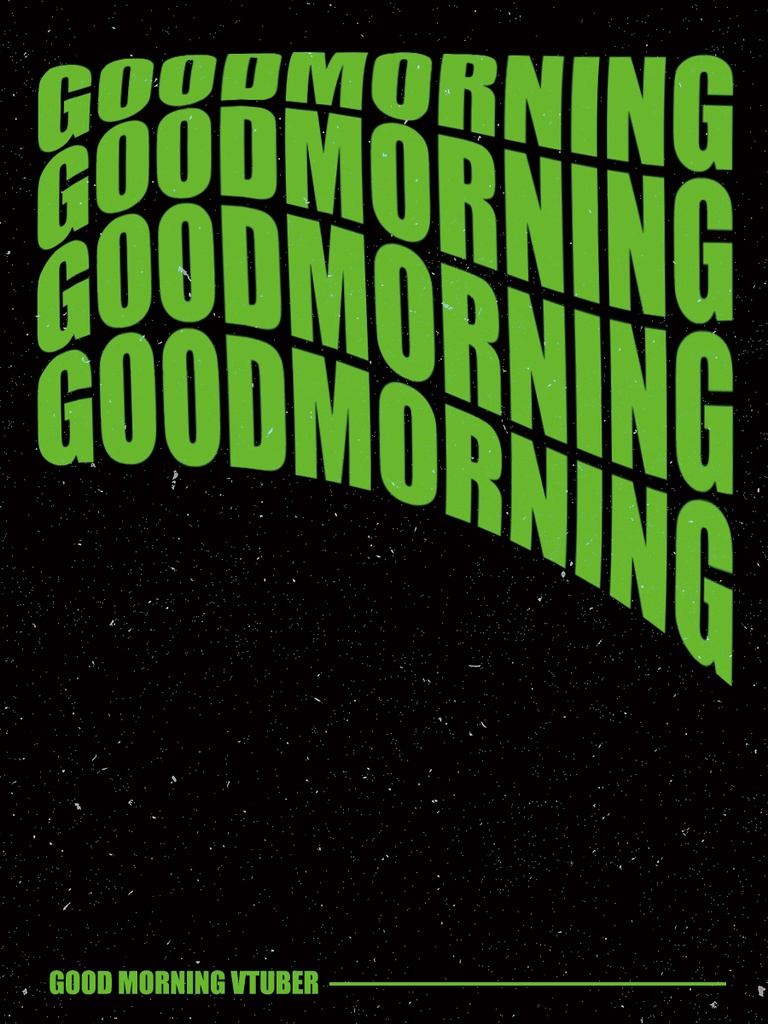 おはようVtuber_フリー素材08