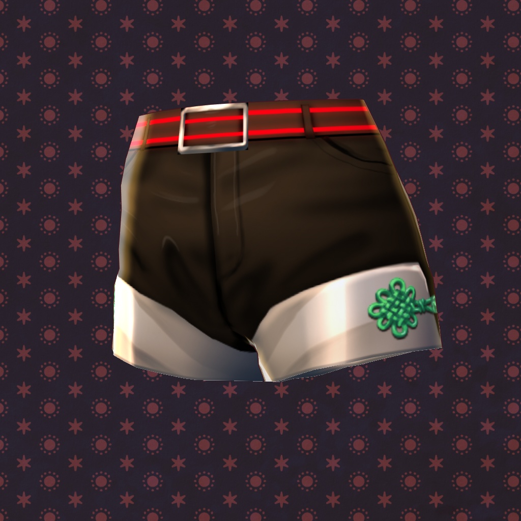 【VRoid】【無料版あり】【改変自由】サイバーノットパンツ