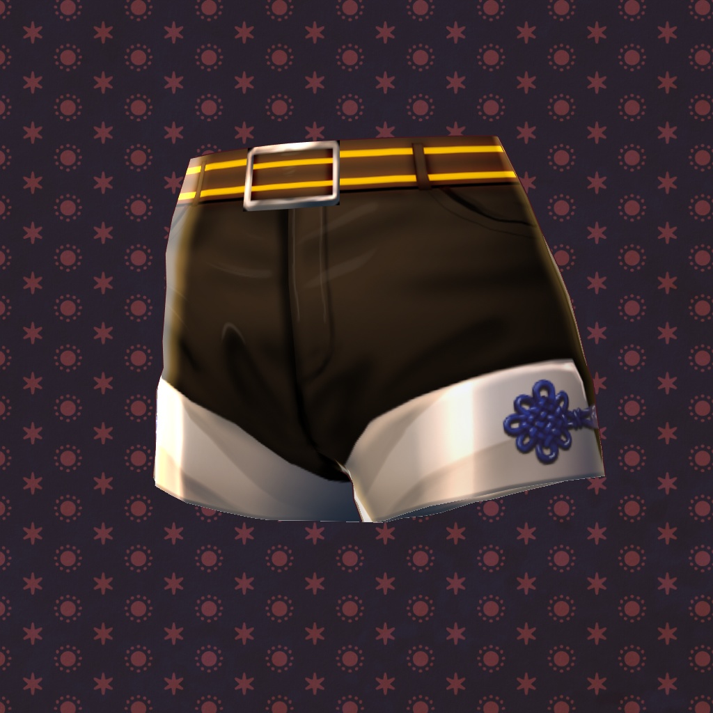 【VRoid】【無料版あり】【改変自由】サイバーノットパンツ