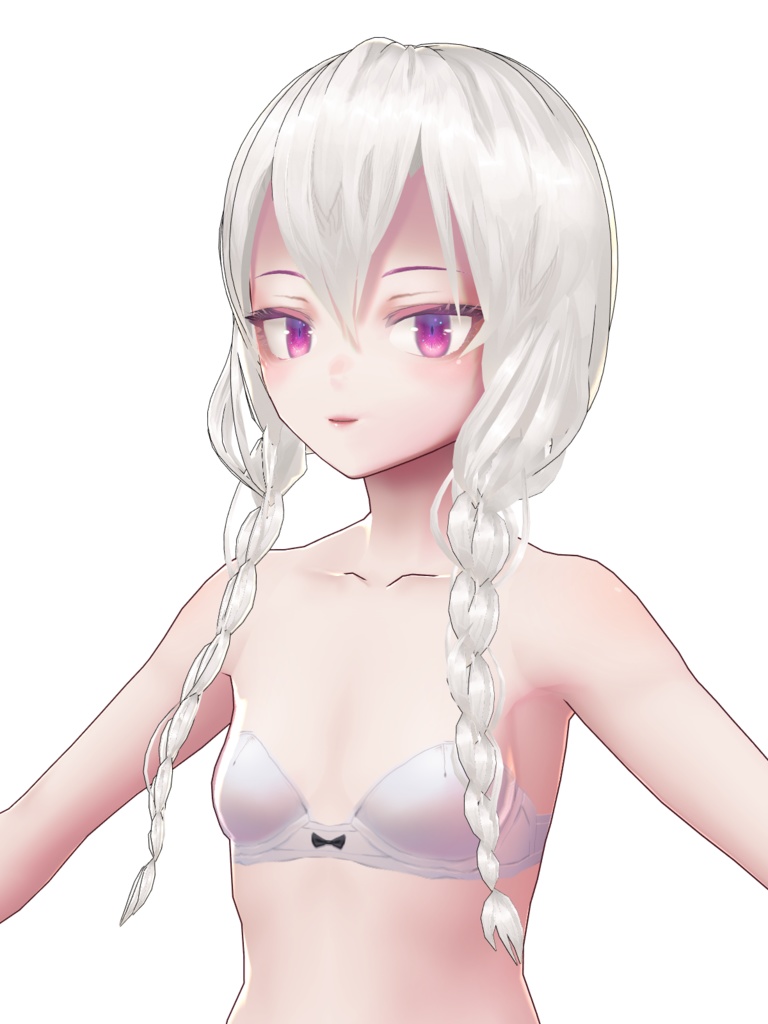 【VRoid改変モデル】【改変自由】type:end-A(エンダ)