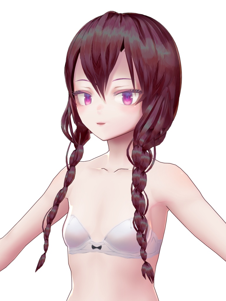 【VRoid改変モデル】【改変自由】type:end-A(エンダ)