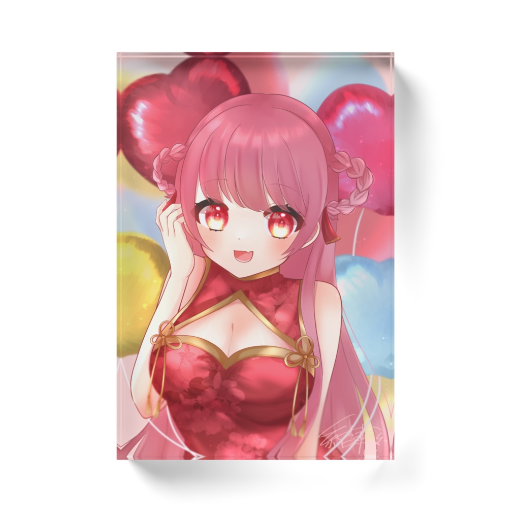 アクリルブロック(直筆メッセージ付き)