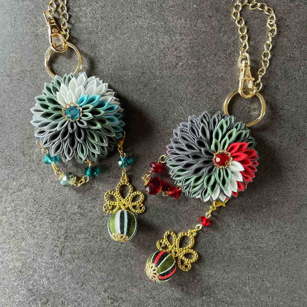 刀剣乱舞 キャラクターイメージ つまみ細工のバッグチャーム