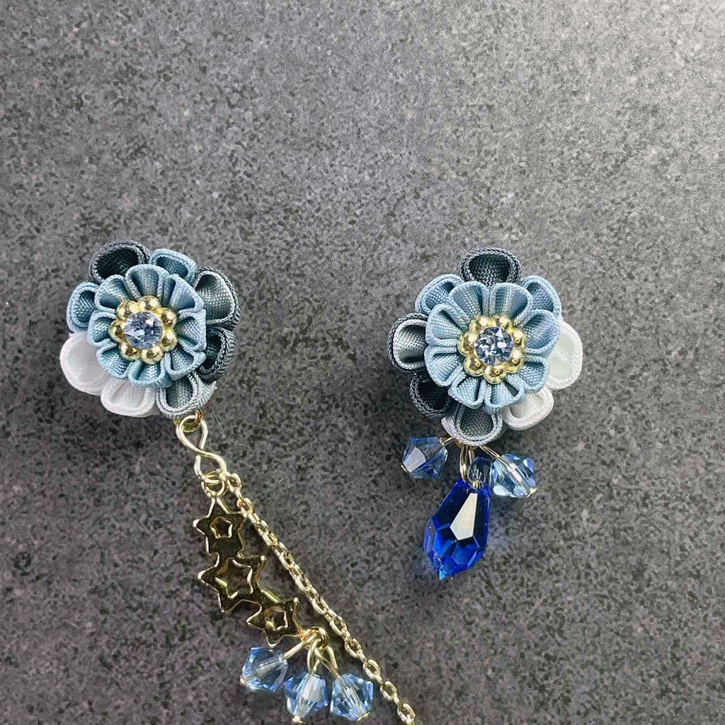 刀剣乱舞 つまみ細工の耳飾り 山姥切国広、山姥切長義 「伯仲」