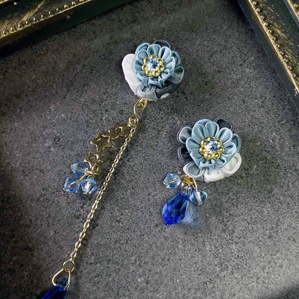 刀剣乱舞 つまみ細工の耳飾り 山姥切国広、山姥切長義 「伯仲」