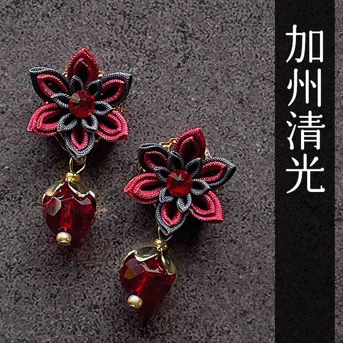 刀剣乱舞 キャラクターイメージ つまみ細工の耳飾り