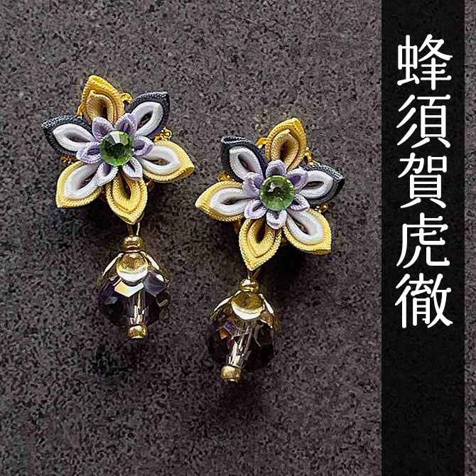 刀剣乱舞 キャラクターイメージ つまみ細工の耳飾り