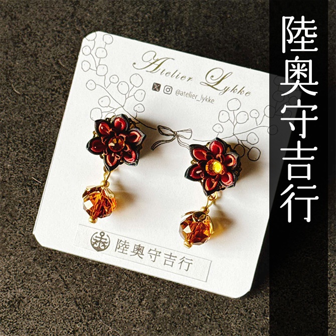 刀剣乱舞 キャラクターイメージ つまみ細工の耳飾り