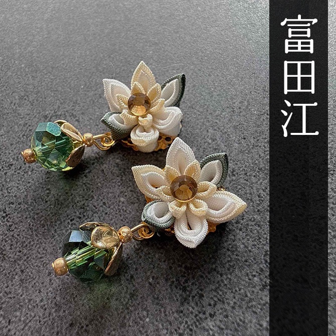 刀剣乱舞 キャラクターイメージ つまみ細工の耳飾り NO.2