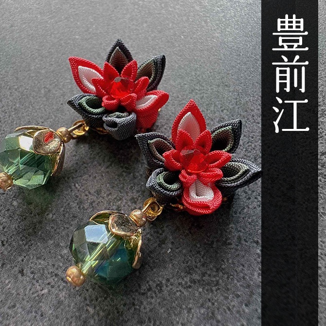 刀剣乱舞 キャラクターイメージ つまみ細工の耳飾り NO.2