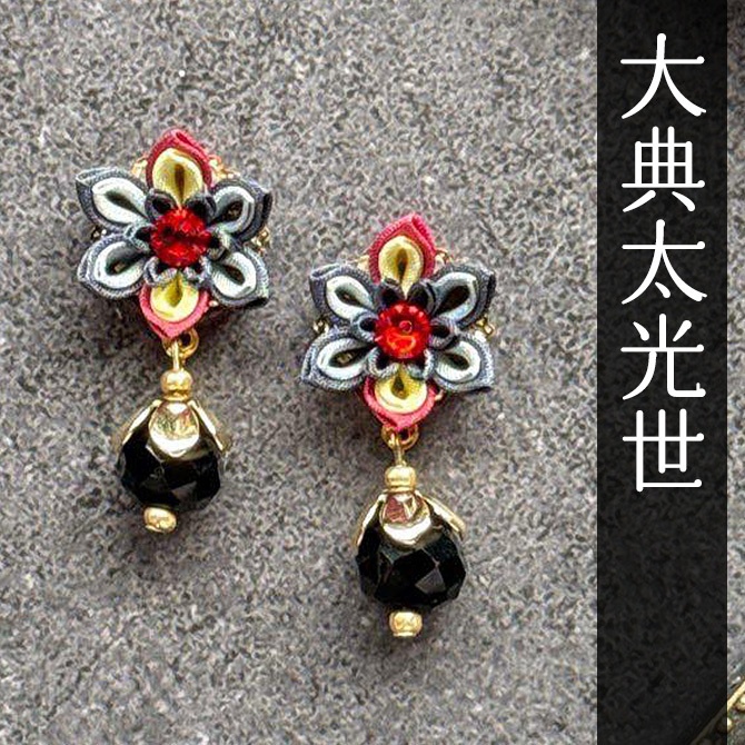 刀剣乱舞 キャラクターイメージ つまみ細工の耳飾り NO.2